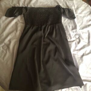 Black Off-Shoulder Dress